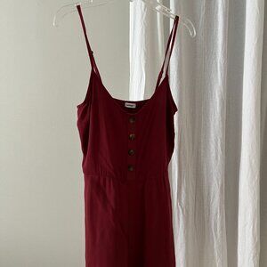 Burgundy Romper (NWT)